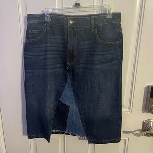 Women’s denim skirt